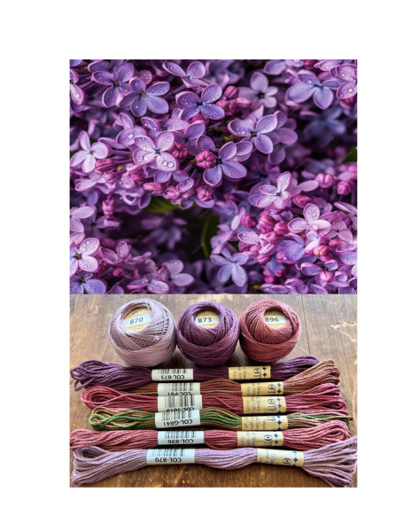 Lilacs Thread Bundle