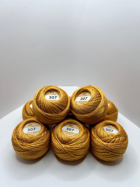 307 Medium Gold ~ #8 Pearl Cotton