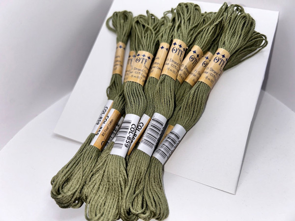 859 Light Green ~ 6 Strand Floss
