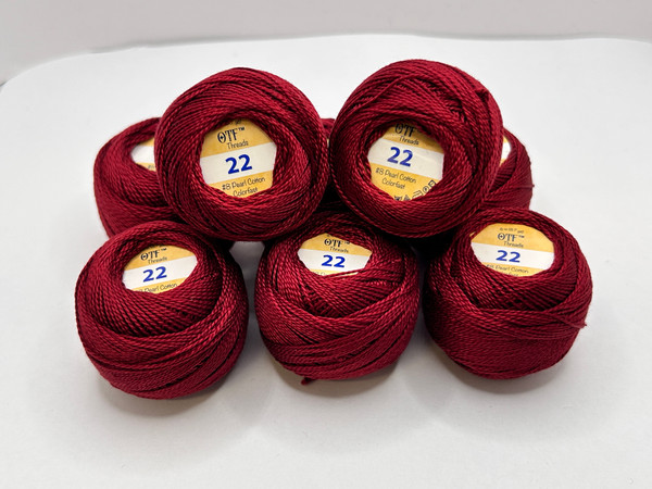 22 ~ #8 Pearl Cotton