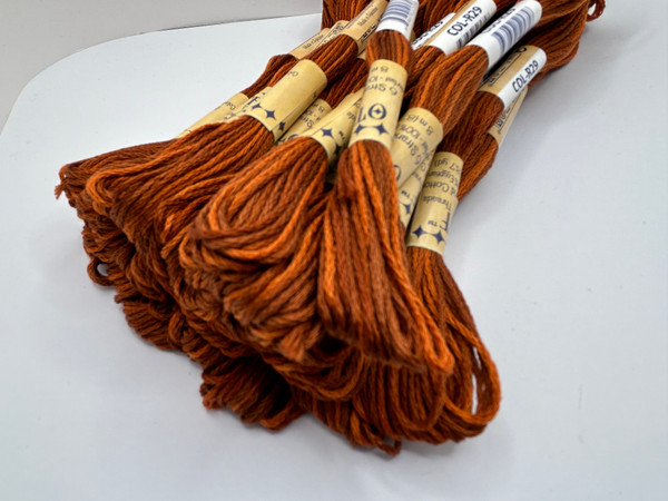 OTF Threads™️ 6 Strand Variegated Floss - R29 Redware Plate