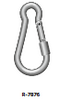 Carabine hooks, with  screw nut