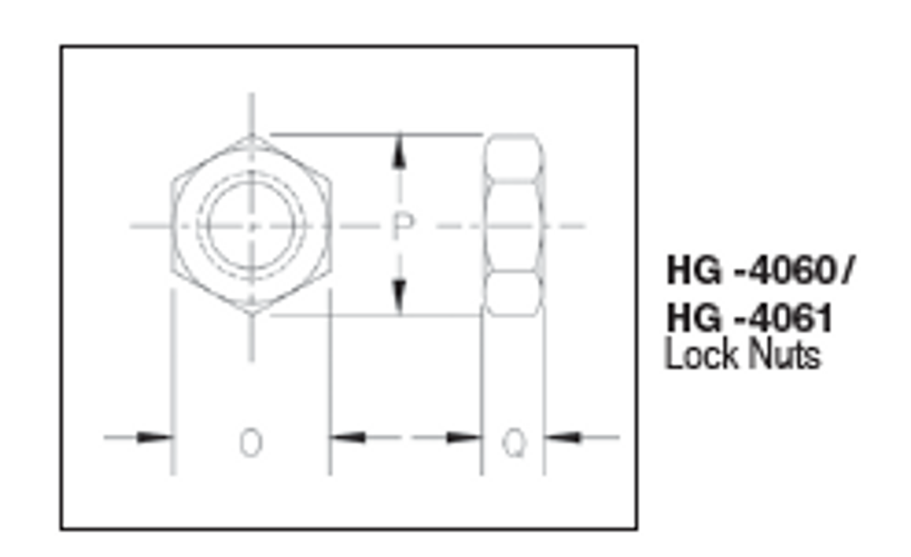 HG-4060 / HG-4061 Lock Nuts