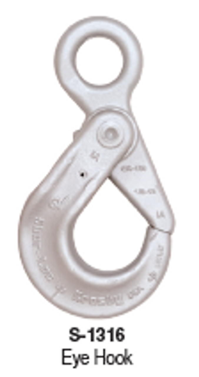 S-1316 Eye Hook SHUR-LOC® Hook Series with Positive Locking Latch