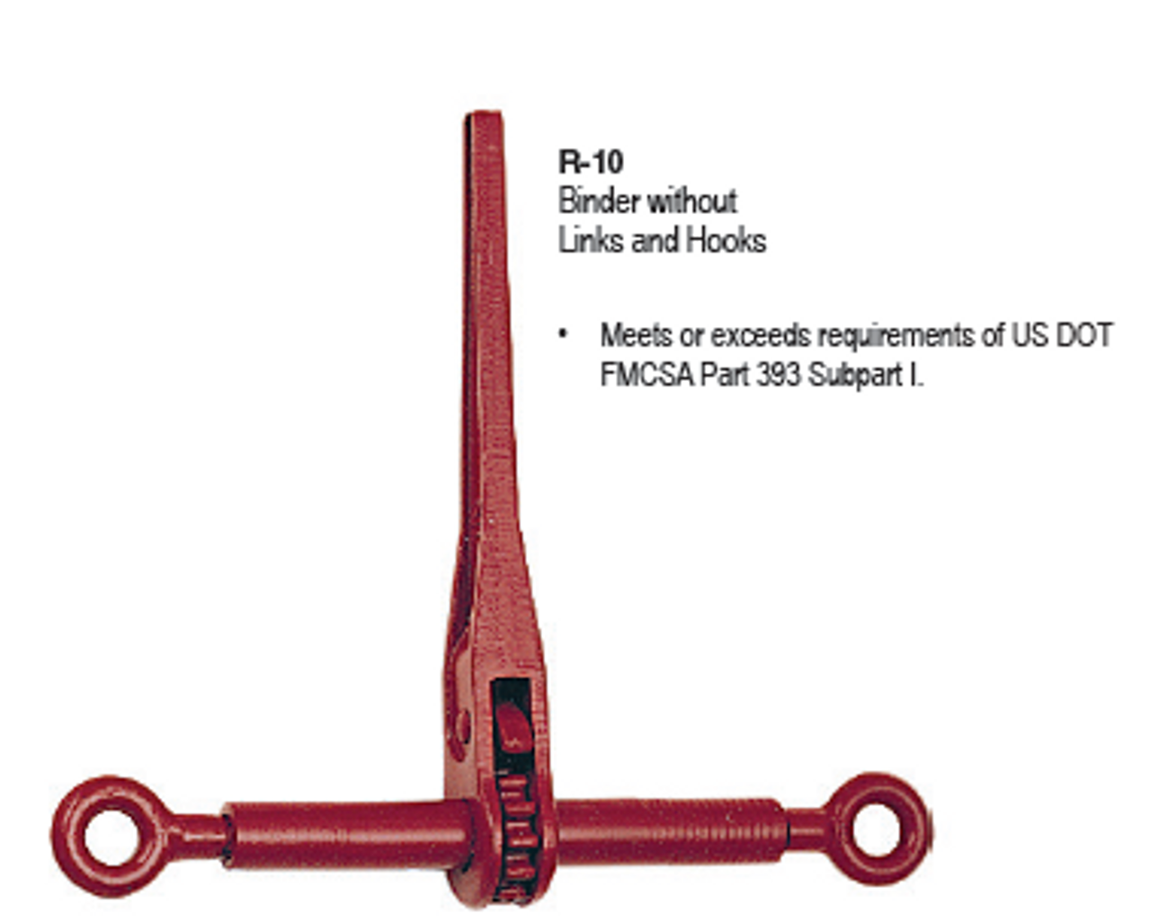 R-10 Binder without Links and Hooks