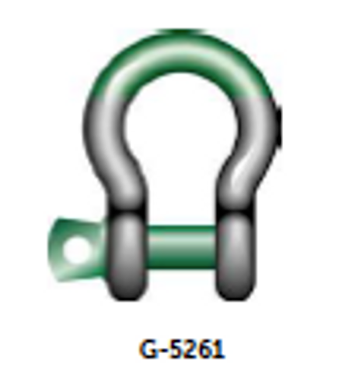 Green Pin Super® Bow Shackle SC