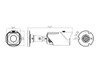 8MP Motorized Zoom IP Bullet Camera  w/LPR w/5-50mm MZ Lens