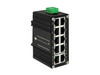 8-Port 12VDC Industrial Gigabit PoE Ethernet Switch