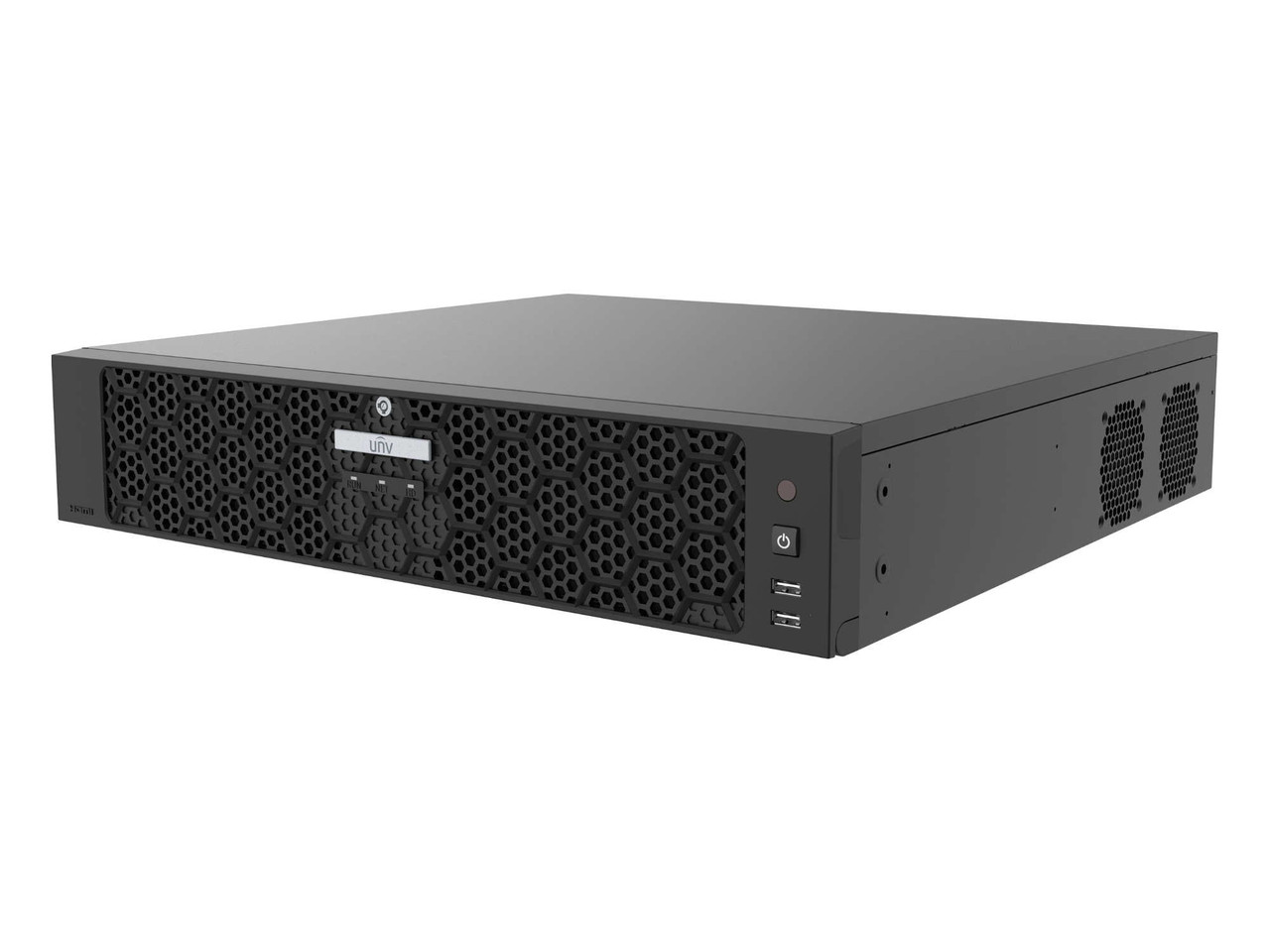 64ch 32MP 384Mbps NVR, non-PoE, Dual HDMI, 2 NIC, 8 SATA