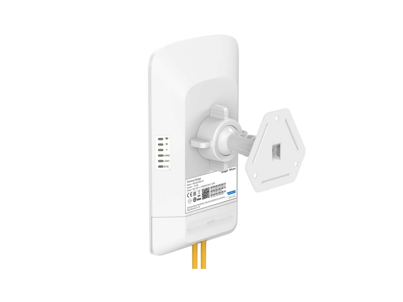 Reyee 5GHz Dual-Stream 802.11ac 5KM Wireless Bridge (2-Pack)