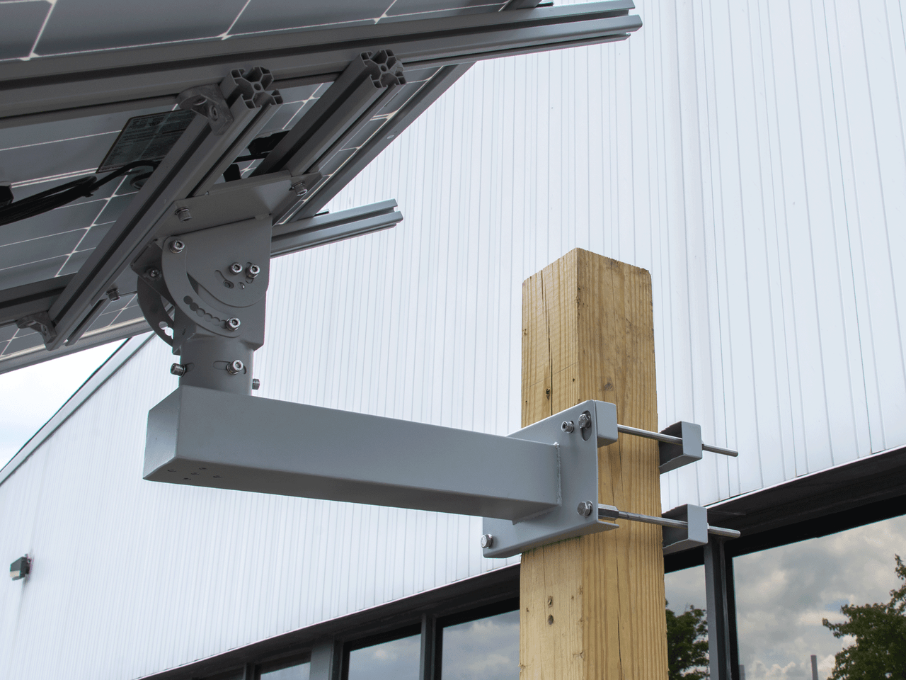 Solar Mount - High End Adjustable Tilt & Swivel Clamp Mount