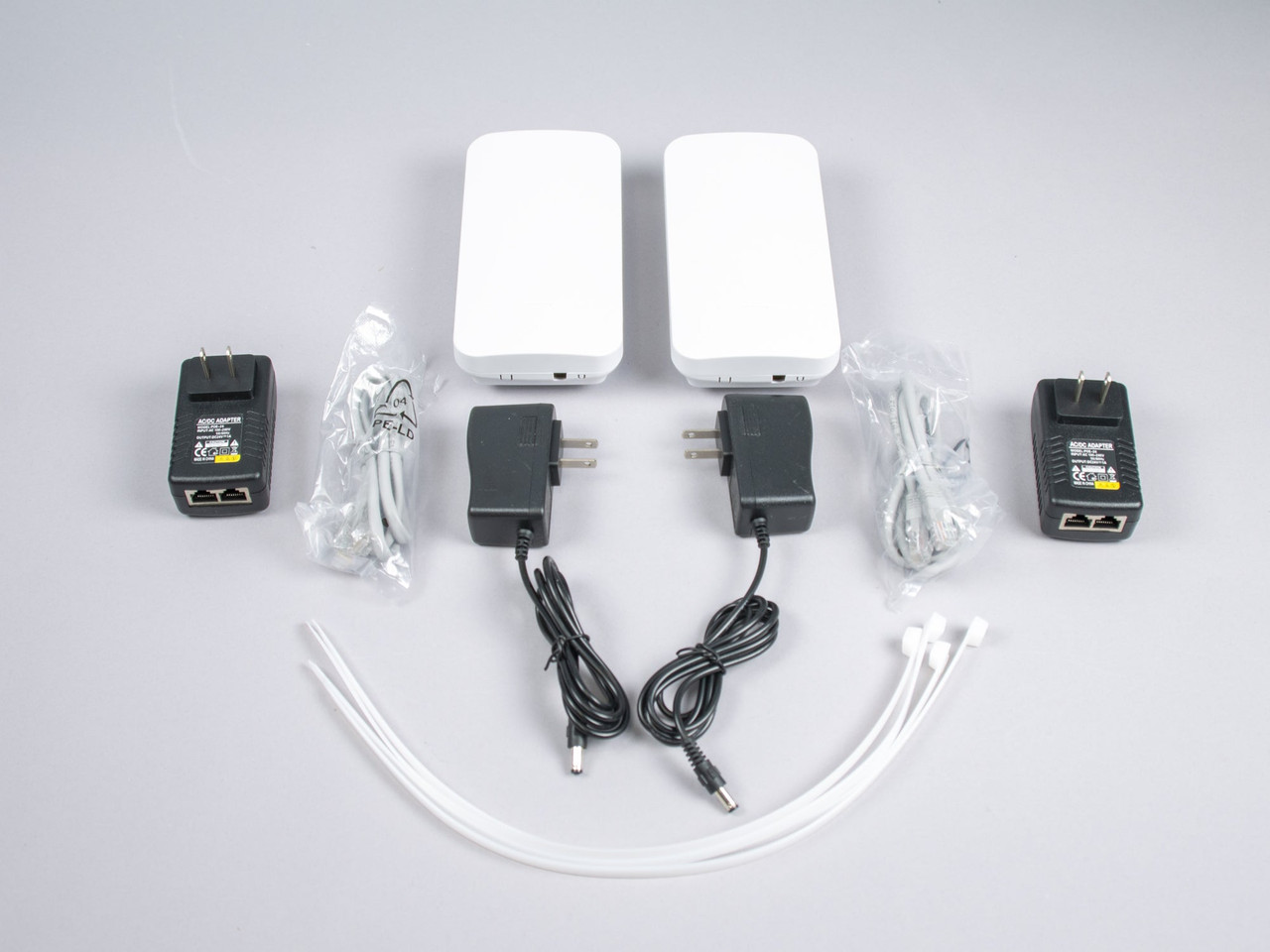 Plug 'n Play 1KM Long Range Wireless Bridge (2-Pack)