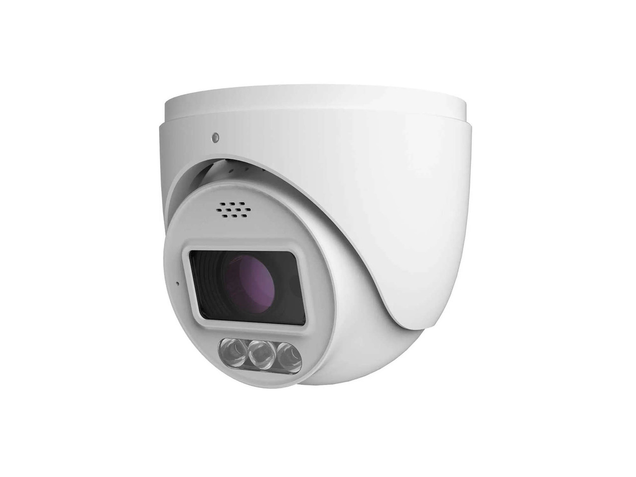 8MP Fixed Lens IP Turret Camera w/AD w/FC w/AI
