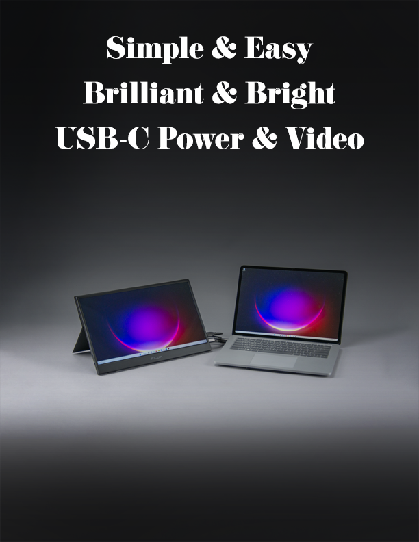 15.6" 1080P USB HDMI Monitor