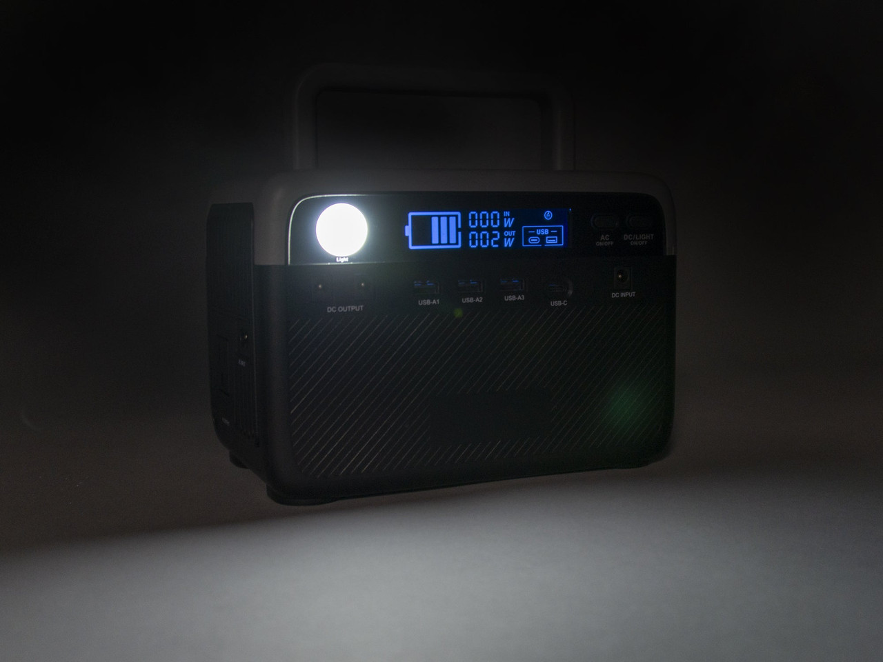 300W Portable Power Station w/Case