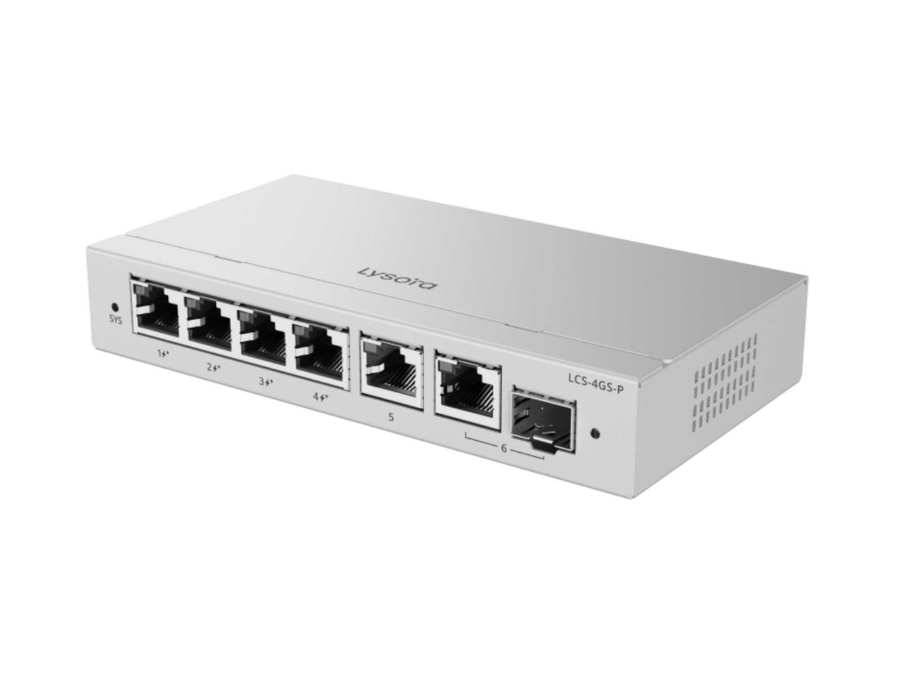 4-Port Cloud Managed PoE Switch with 54 W PoE Budget