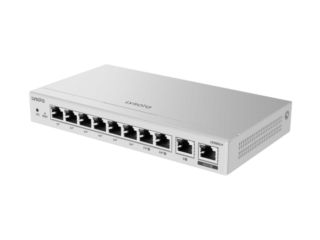 10-Port Cloud Managed WiFi Router w/ 110W PoE Budget