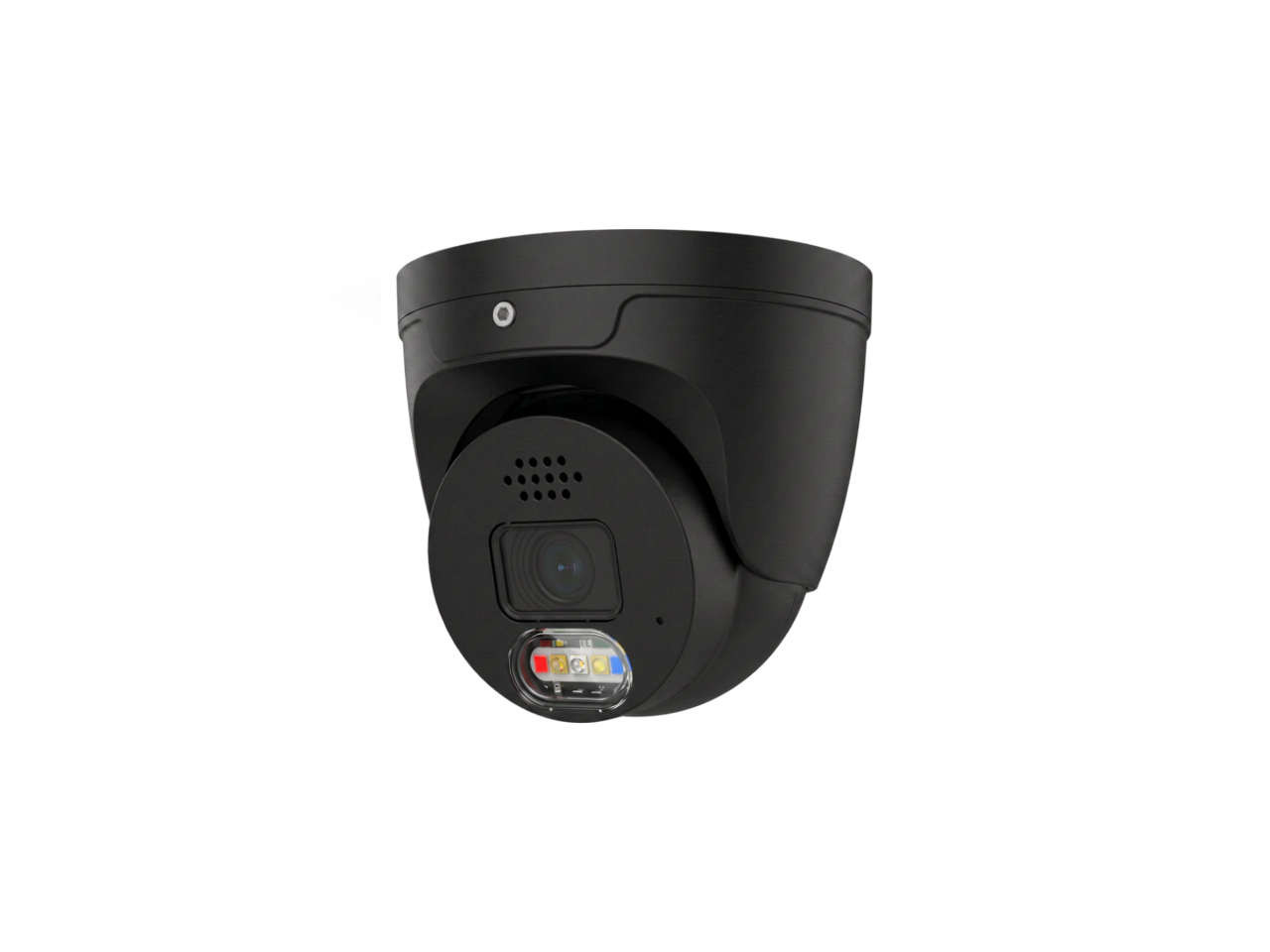 8MP Fixed Lens IP Turret Camera w/Active Deterrence w/Full Color w/SMD