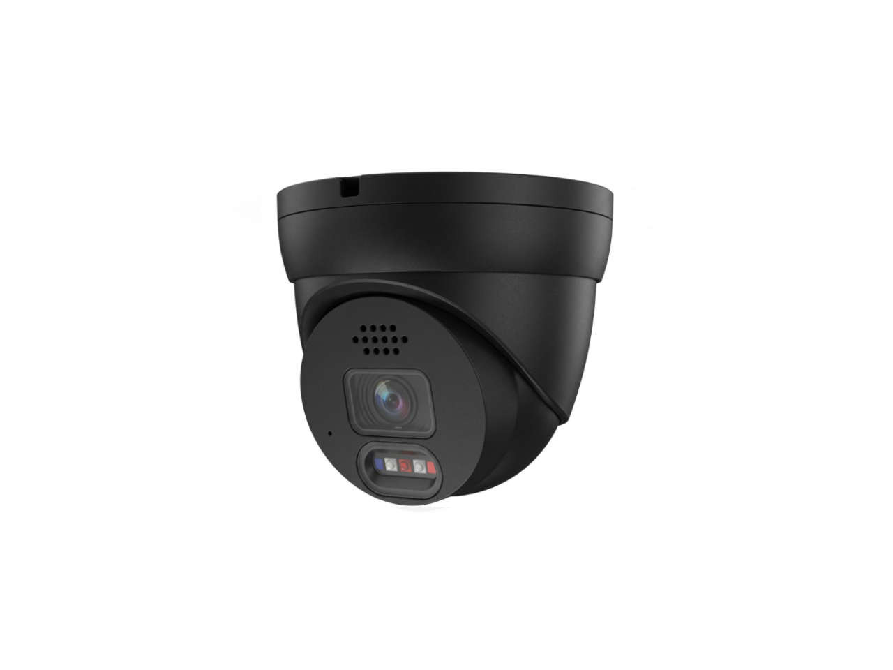 8MP Fixed Lens IP Turret Camera w/Active Deterrence w/Full Color w/SMD