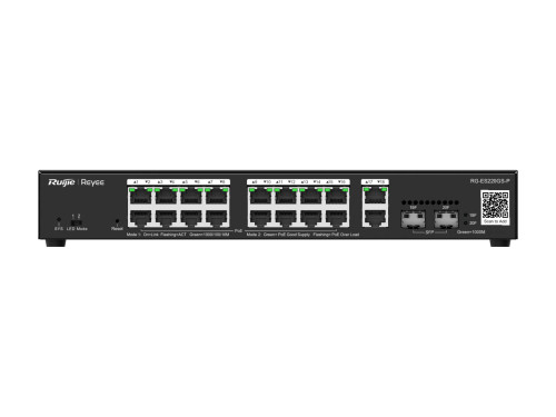 Reyee 20-port Gigabit Smart Cloud Managed PoE Switch (250W)
