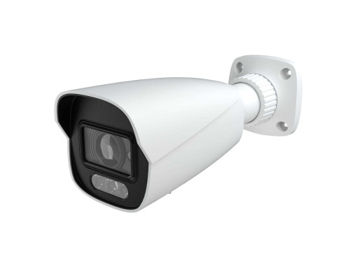 6MP Motorized Zoom IP Bullet Camera w/Audio w/Full Color