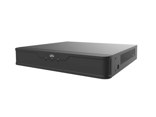 8ch 16MP 80Mbps NVR, PoE, Simultaneous HDMI/VGA, 1 NIC, 1 SATA