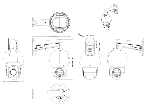 5MP IP IR 33X PTZ w/Tracking w/AI