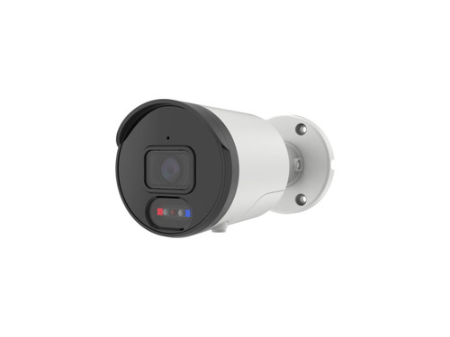 8MP Fixed Lens IP Bullet Camera w/Active Deterrence w/Full Color w/SMD