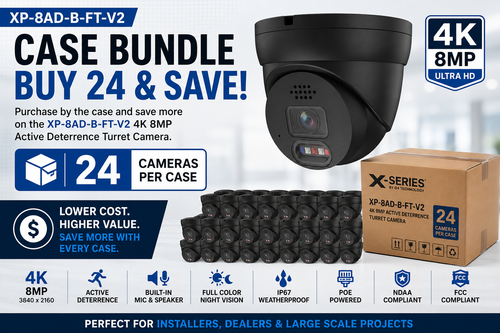 XP-8AD-B-FT-V2 Case Bundle & Save (qty 24)