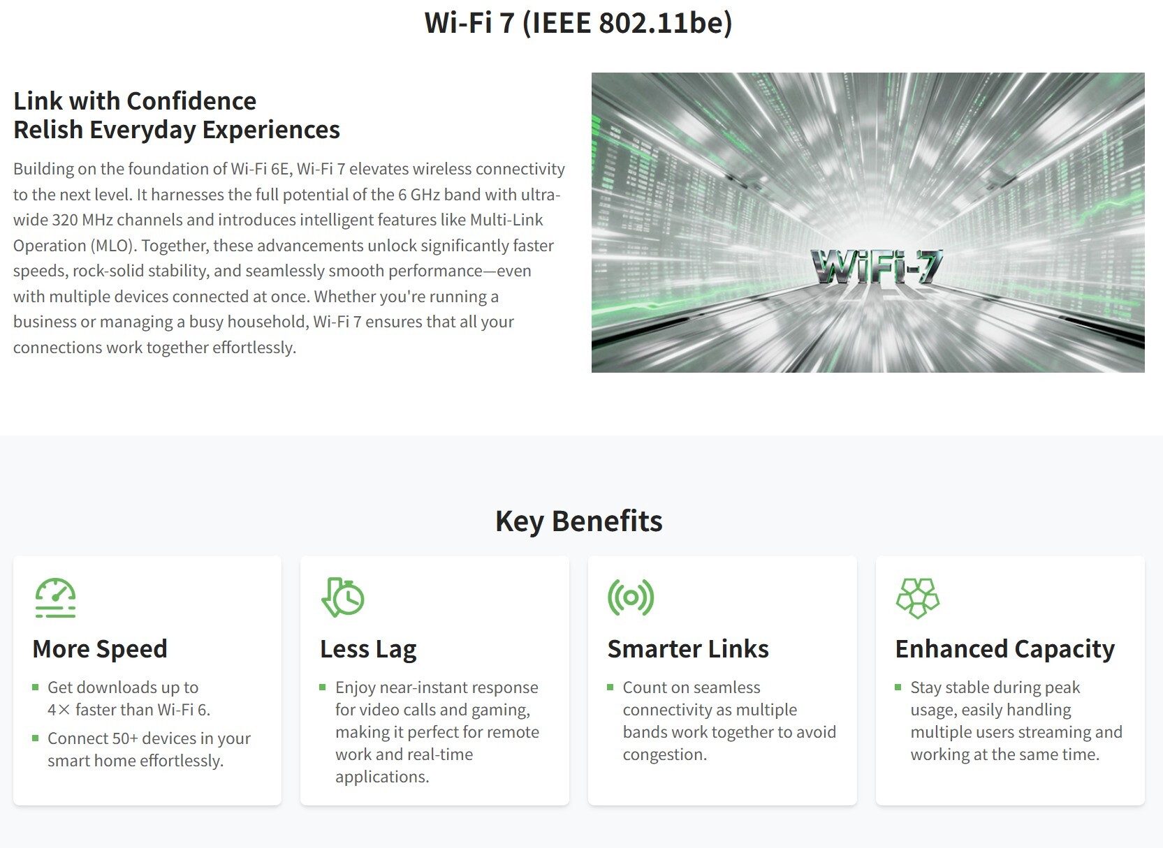 WiFi 7 Benefits