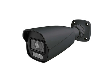 6MP Fixed Lens IP Bullet Camera w/Audio w/Full Color (Gray) - G4Direct