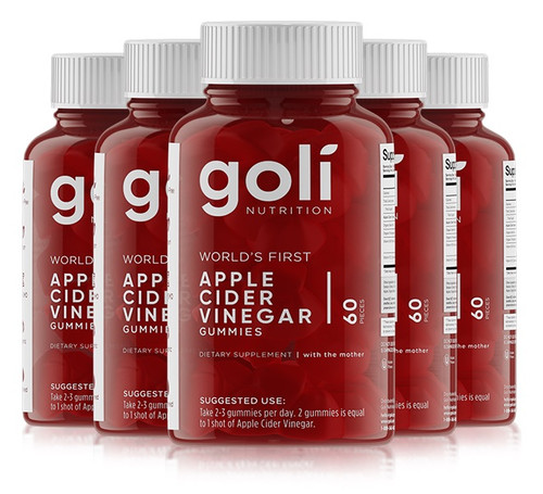 Goli Nutrition Apple Cider Vinegar Gummies 60pieces (4)
