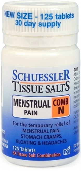 M&P Tissue Salts Comb N Menstrual Pain 125t