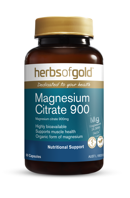 Herbs Of Gold Magnesium Citrate 900