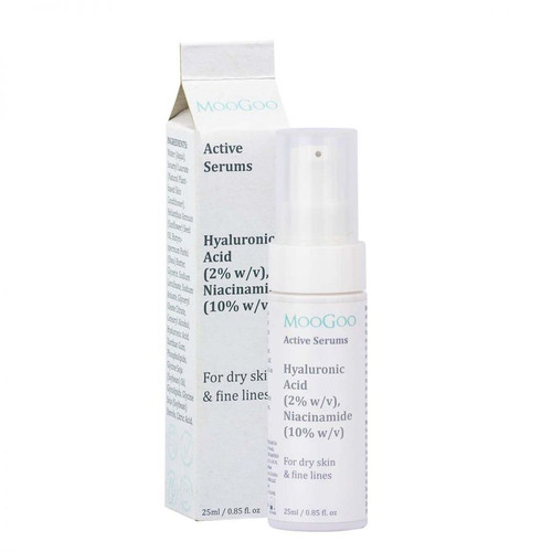 MooGoo Hyaluronic Acid{2%w/v},Niacinamide{10%w/v}Active Serum