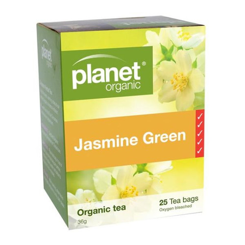 Planet Organic Jasmine Green Tea 25 bags