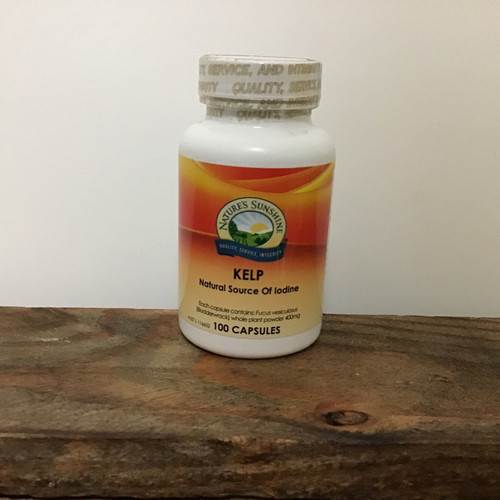 NATURE'S SUNSHINE Kelp 400mg 100c