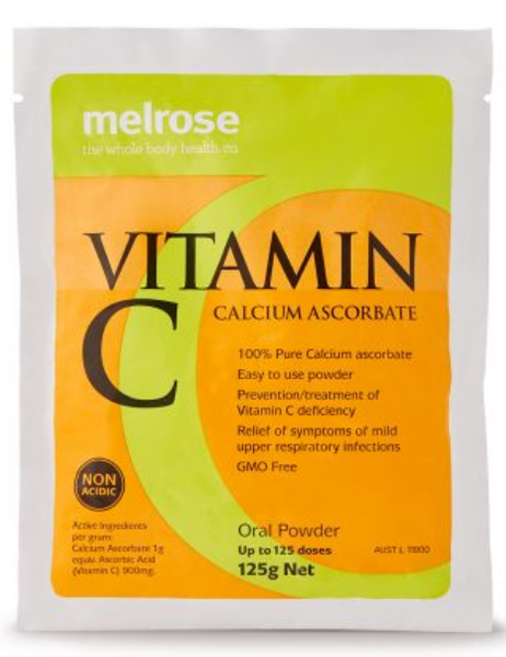 MELROSE Vitamin C Calcium Ascorbate 125g