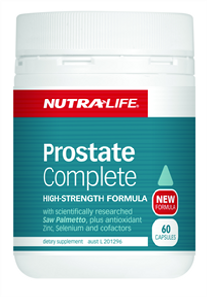 NUTRALIFE Prostate Complete 60c RRP $76.99
