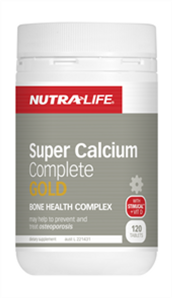 NUTRALIFE Super Calcium Complete 120t RRP $32.99