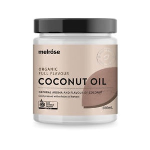 MELROSE Organic Full Flavour Coconut Oil 325ml