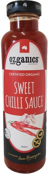Ozganics Organic Sweet Chilli Sauce G/F 250ml