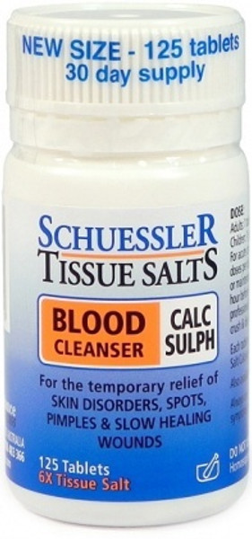 M&P Tissue Salts Calc Sulph Blood Cleanser 125t (2)