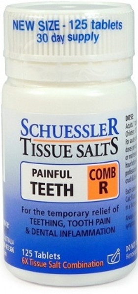 M&P Tissue Salts Comb R Painful Teeth 125t