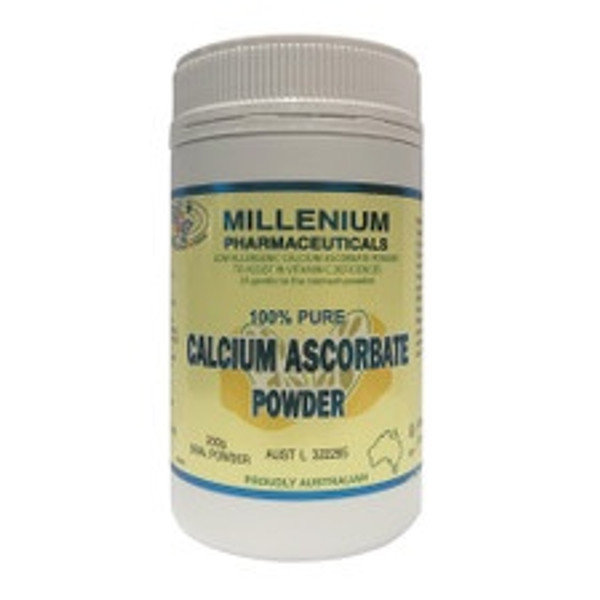 Millenium Pharmaceuticals Calcium Ascorbate 200g
