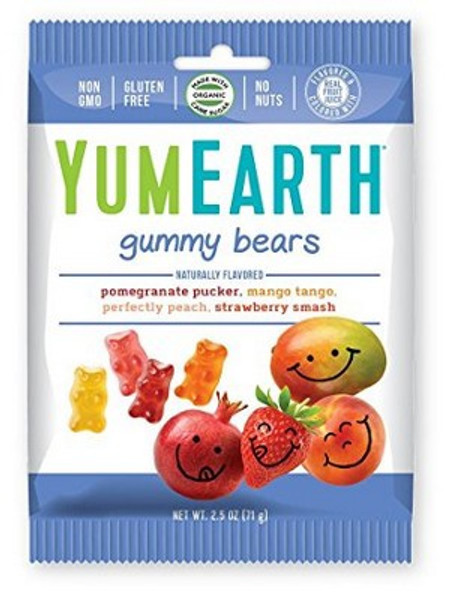 Yummy Earth Organic Gummy Bears 71g