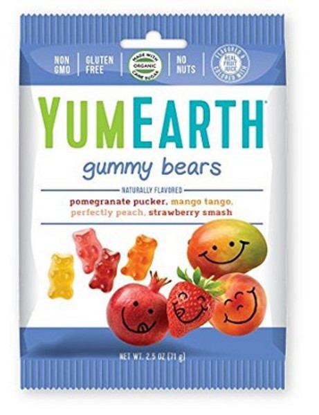 Yummy Earth Organic Gummy Bears 19.8g