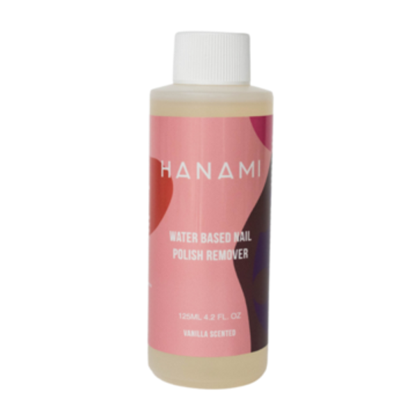 Hanami Nail Polish Remover Water Based Liquid Unscented 125ml (1)