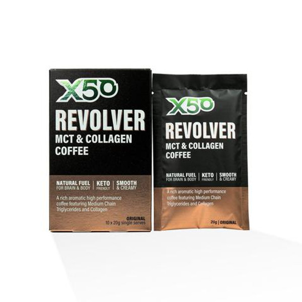 X50 Revolver Coffee 10 x 10g sachets