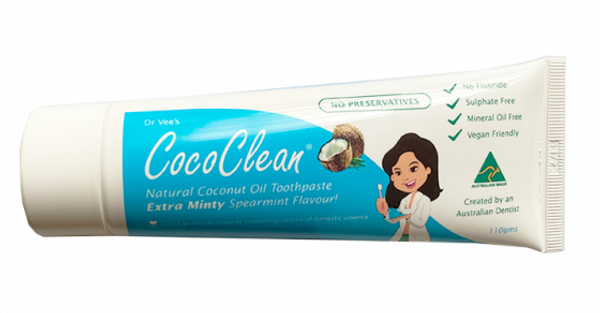 CocoClean Preservative Free Toothpaste 110g (4)